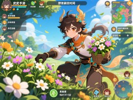 神武手游采花全攻略：野花刷新时间、地图路线与高效采摘技巧详解