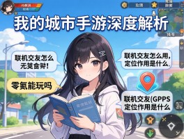 我的城市手游深度解析：零氪能玩吗,联机交友怎么用,GPS定位作用是什么