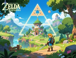 塞尔达传说系列开放世界设计从三角法则到物理引擎如何平衡自由探索与引导叙事