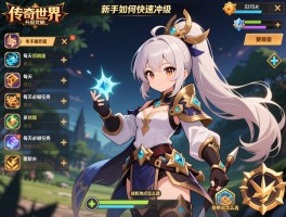 传奇世界升级攻略丨新手如何快速冲级,每天必做任务有哪些,挂机地点怎么选