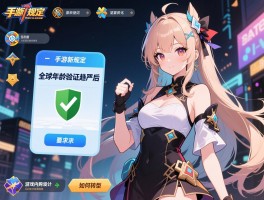 手游新规定_全球年龄验证趋严后玩家体验究竟有何变化与游戏内购设计将如何转型