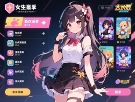 女生最喜欢的十大游戏排行榜,哪些类型最受欢迎,如何选择适合的游戏