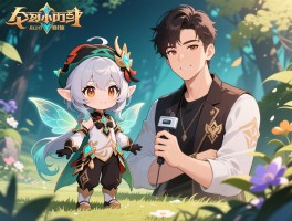 小洛是哪个游戏角色,怎么获得精灵,自媒体博主是谁