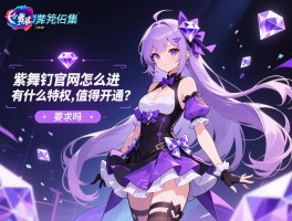 炫舞紫钻官网怎么进,有什么特权,值得开通吗
