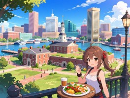 巴尔的摩攻略,美国东海岸必游城市,内港怎么玩,麦克亨利堡历史,美食推荐