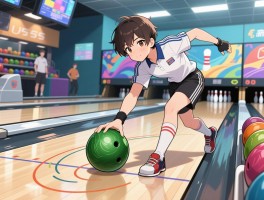 保龄球攻略，新手如何选球，直线球与曲线球打法区别，职业选手都在用的技巧