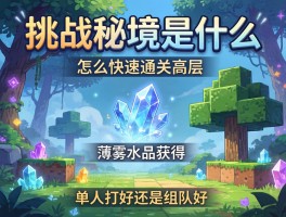 挑战秘境是什么，怎么快速通关高层，薄雾结晶怎么获得，单人打好还是组队好