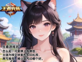 王者游戏名女生怎么起,可爱撩人有哪些,两字ID推荐,稀少霸气ID哪个好