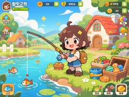 韩版开心农场攻略,主线任务怎么完成,鱼类什么时候钓,资源如何高效收集