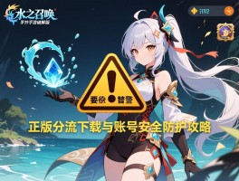 水之召唤手游破解版风险警示，正版分流下载与账号安全防护攻略