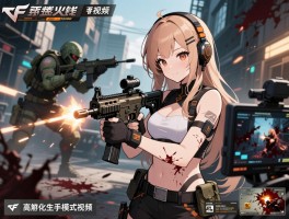穿越火线手游版视频,解说博主推荐,高手操作欣赏,生化模式视频