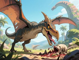 无齿翼龙：白垩纪霸主,如何捕食,为何灭绝