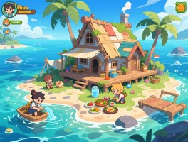 海洋之家岛屿生存攻略,淡水如何获取,食物怎么寻找,住所怎么搭建