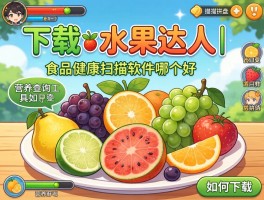 下载水果达人丨食品健康扫描软件哪个好,水果拼盘设计app有哪些,营养查询工具如何下载