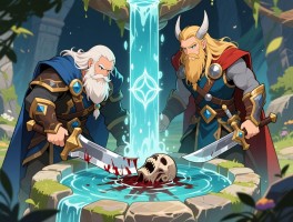 密米尔为什么被斩首，智慧之泉真的存在吗，密米尔和奥丁什么关系