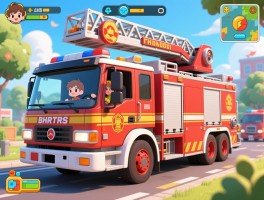 消防车游戏哪个好玩,真实模拟消防车驾驶的游戏有哪些,小朋友适合玩哪些消防游戏