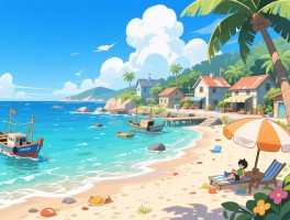 东海渔村攻略,怎么安排行程,住哪里方便,免费沙滩在哪里