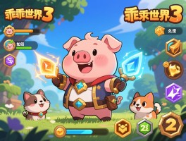 乖乖猪世界3攻略,怎么快速升级,如何搭配技能,宠物怎么培养