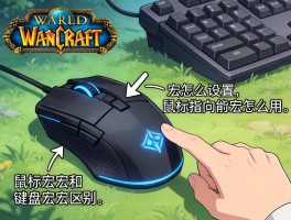 鼠标指向宏怎么设置,魔兽世界鼠标指向宏怎么用,鼠标宏和键盘宏区别在哪
