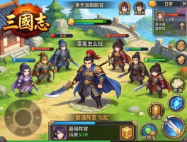 三国志手机游戏攻略,零氪怎么玩,资源如何分配,最强阵容如何搭配