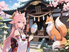 神樱大祓神里屋敷，结界顺序怎么调整？留念镜如何使用,天狐地狐雕像怎么互动