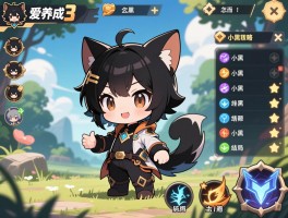 爱养成3小黑攻略怎么培养,小黑属性怎么加点,小黑技能如何选择,小黑结局有哪些