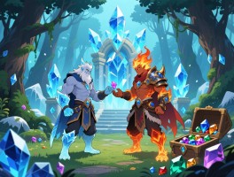 森林冰火人4丨水晶神殿怎么通关,双人配合有哪些技巧,宝石收集不全怎么办