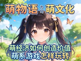 萌物语丨萌文化为何成为现代人情感寄托，萌经济如何创造价值，萌系游戏怎样玩转