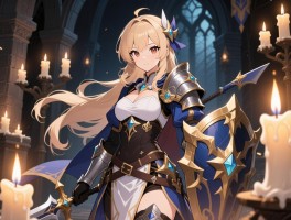 薇薇安娜是谁,烛骑士背景故事,技能强度如何,现实中有原型吗