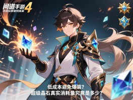 问道手游改4平民玩家如何低成本避免爆装？超级晶石真实消耗量究竟是多少？