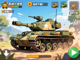 坦克小游戏有哪些,百战小坦克,好玩吗,如何下载？