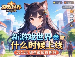 新游戏世界什么时候上线,怎么玩,哪些最值得期待,是手游还是端游