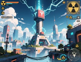 辐射之城攻略怎么玩,前期如何快速生存,特斯拉电塔怎么破解