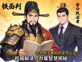 铁面判官，古今执法者如何坚守公正？权威解读，办案智慧揭秘
