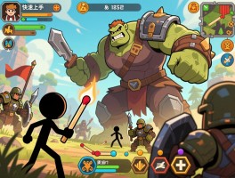 火柴人战争遗产攻略,新手怎么快速上手,兵种如何搭配,巨人怎么打