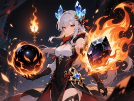 水晶灯火灵,配招推荐暗影球还是大字爆炎,暗之石怎么获得,特性选引火还是穿透