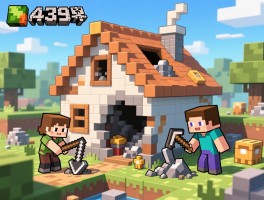 4399我的世界攻略,新手怎么快速入门,房子怎么建不丑,如何高效挖矿