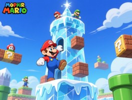 马里奥上冰塔，怎么操作,有哪些技巧,如何通关高分