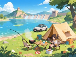 白河堡水库露营攻略,自驾路线怎么规划,露营装备需要带什么,钓鱼烧烤是否允许