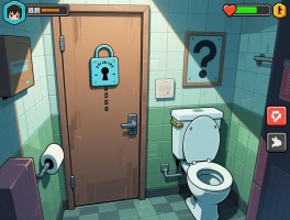 厕所逃脱攻略,厕所门打不开怎么办,被困厕所如何自救,逃脱游戏密码怎么找
