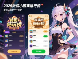 2025微信小游戏排行榜，畅销榜与畅玩榜有何区别，如何选择适合的游戏，未来趋势怎样