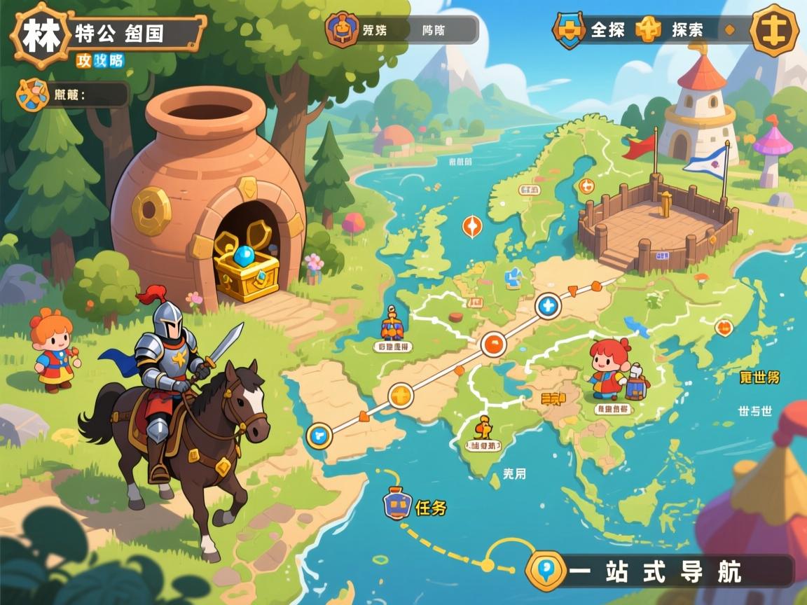 陶森特公国全探索地图攻略:隐藏宝藏、骑士竞技场与童话世界任务线索一站式导航 陶森特公国全探索地图攻略:隐藏宝藏、骑士竞技场与童话世界任务线索一站式导航