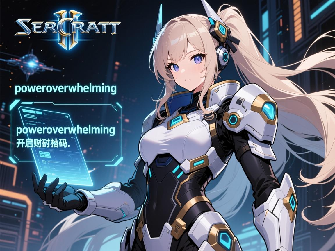 星际争霸无敌密码poweroverwhelming开启方法 星际争霸无敌密码poweroverwhelming开启方法