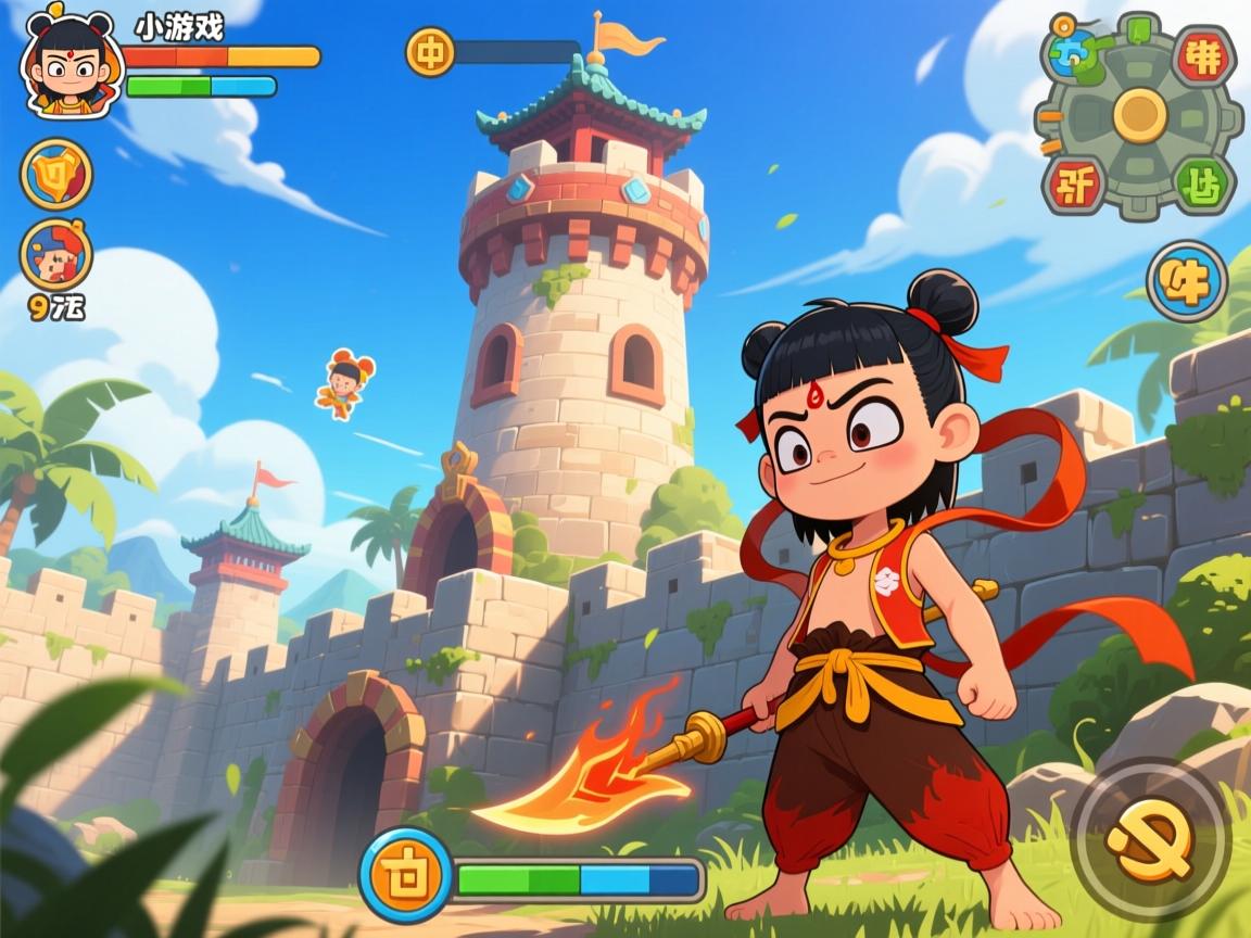 哪吒小游戏塔防玩法 哪吒小游戏塔防玩法