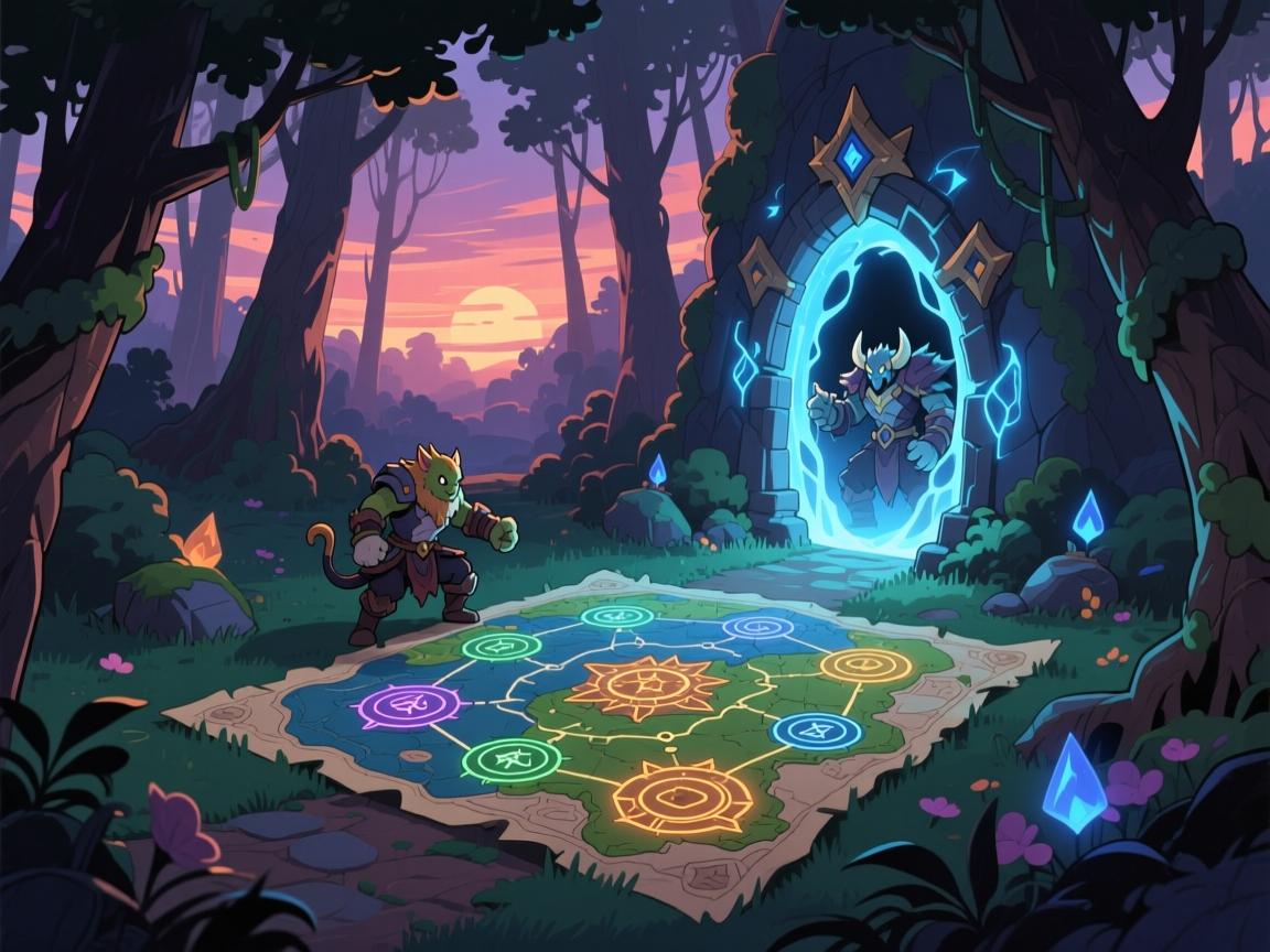 暮色森林,传送门怎么做?boss顺序?魔法地图怎么合成? 暮色森林,传送门怎么做?boss顺序?魔法地图怎么合成?