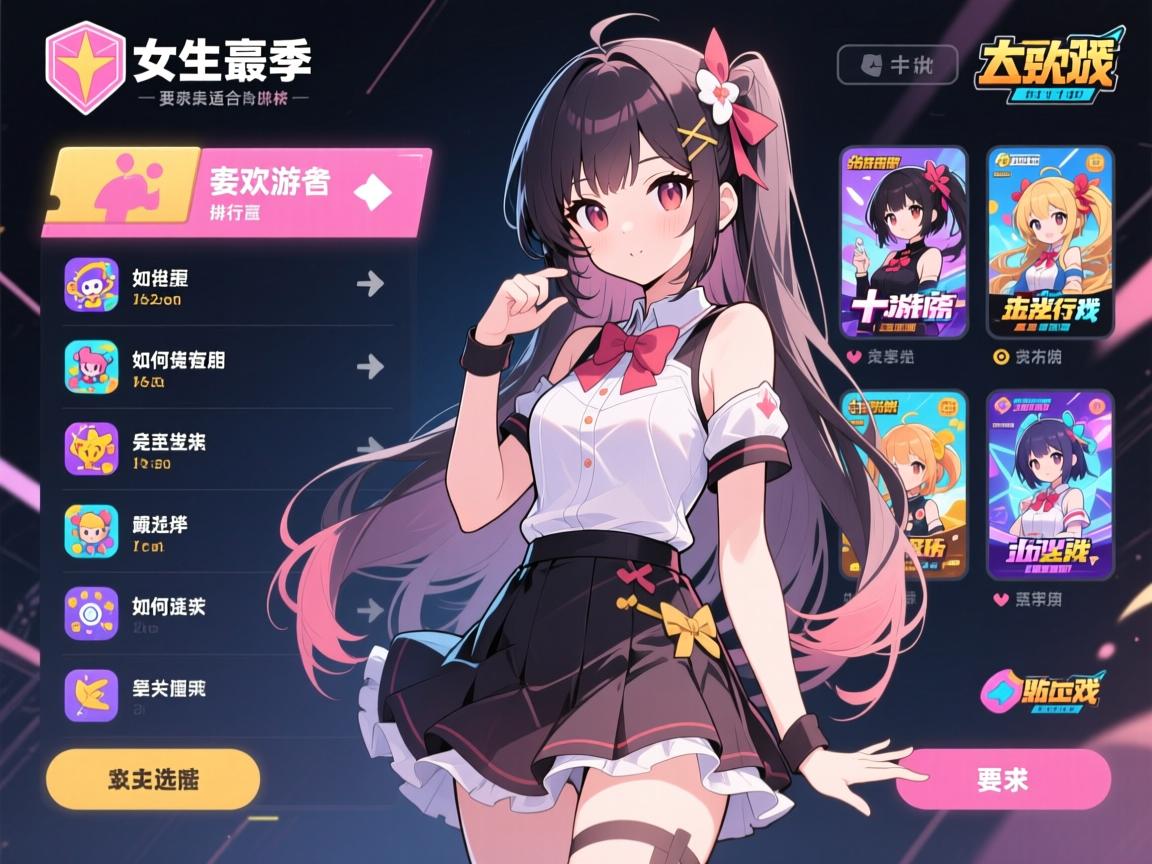 女生最喜欢的十大游戏排行榜,哪些类型最受欢迎,如何选择适合的游戏 女生最喜欢的十大游戏排行榜,哪些类型最受欢迎,如何选择适合的游戏