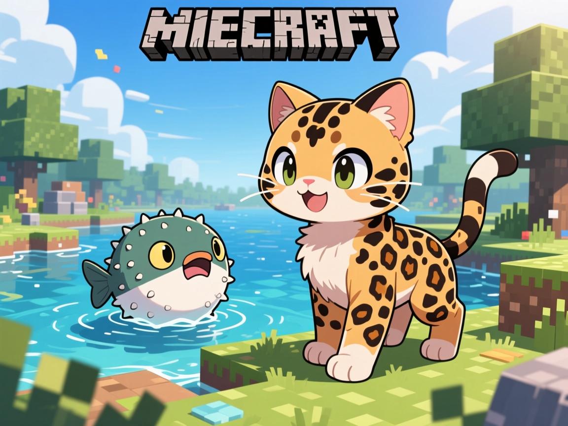 我的世界河豚怎么获得,有什么用,怎么繁殖,怎么驯服豹猫 我的世界河豚怎么获得,有什么用,怎么繁殖,怎么驯服豹猫