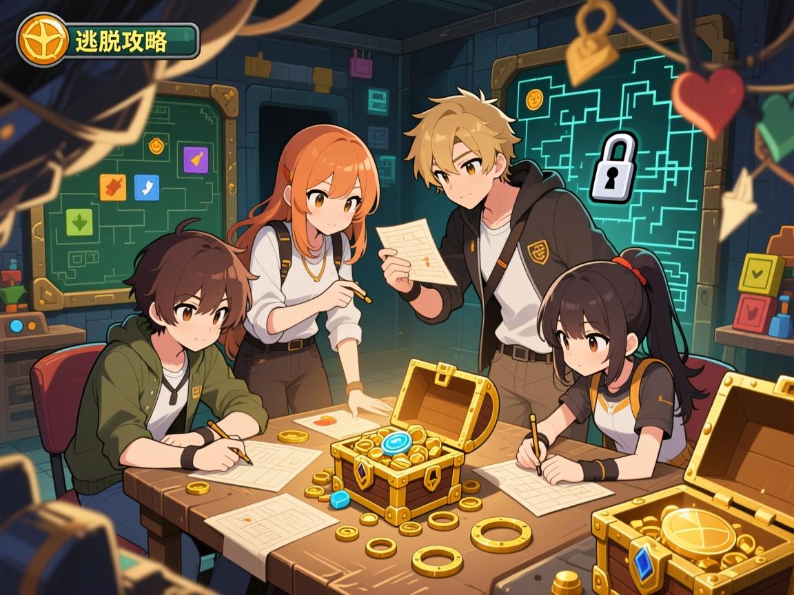 宝藏逃脱攻略丨密码解谜技巧有哪些,团队协作如何分工,隐藏线索怎么发现 宝藏逃脱攻略丨密码解谜技巧有哪些,团队协作如何分工,隐藏线索怎么发现