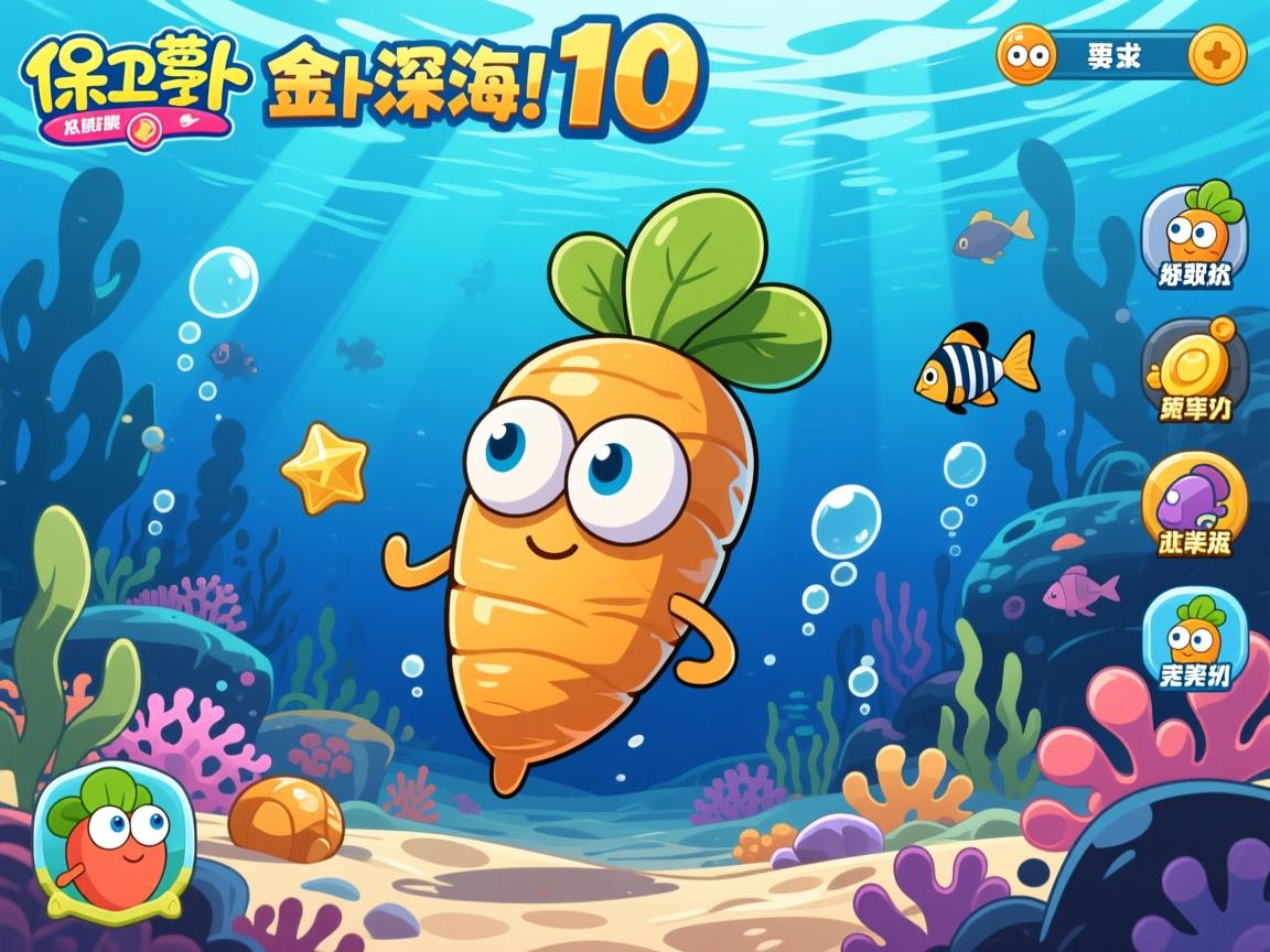 保卫萝卜深海10攻略:终极通关技巧大全,保卫萝卜深海10金萝卜完美获取教程 保卫萝卜深海10攻略:终极通关技巧大全,保卫萝卜深海10金萝卜完美获取教程