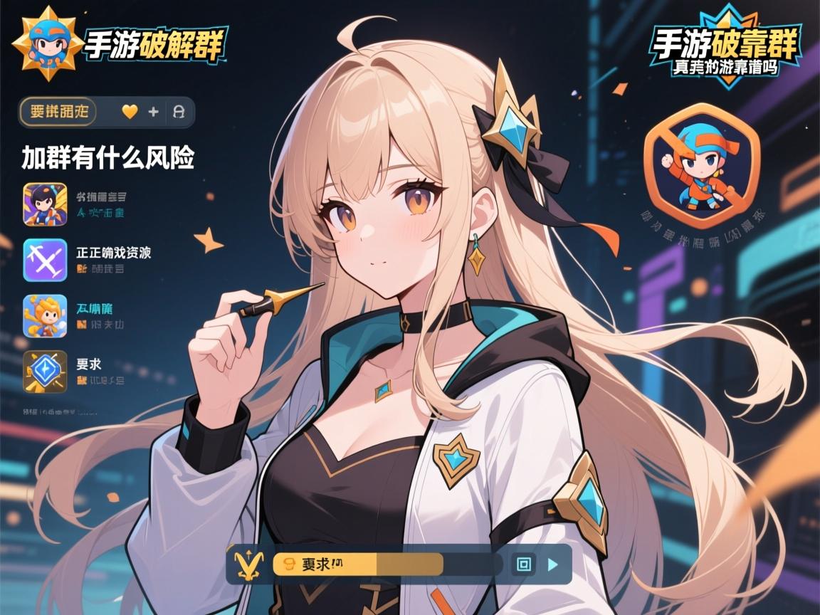 手游破解群真的靠谱吗,加群有什么风险,如何正确获取游戏资源 手游破解群真的靠谱吗,加群有什么风险,如何正确获取游戏资源